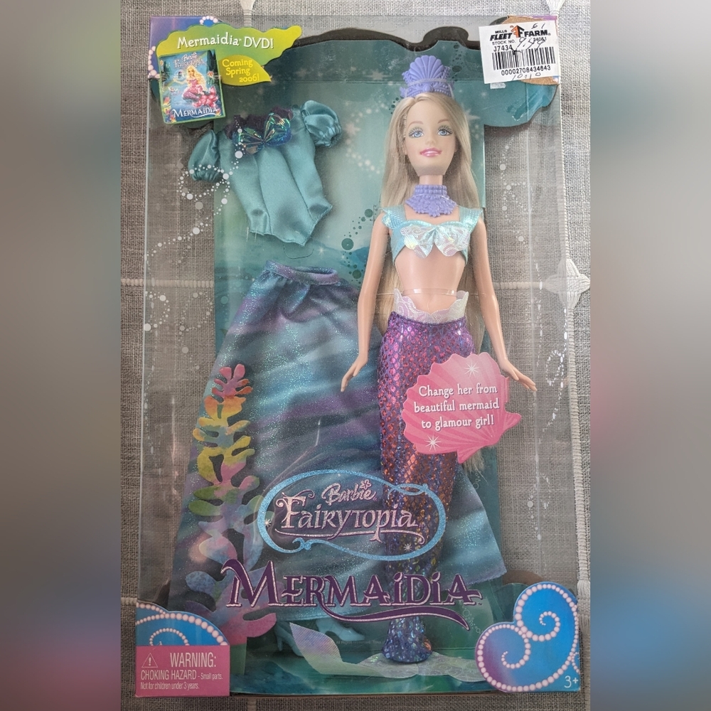 Mermaidia Barbie Fairytopia Doll - 2005